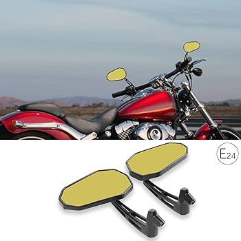 Amazon.com: DREAMIZER Motorcycle Rear View Mirrors Black